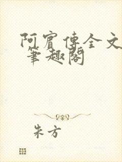 阿宾传全文阅读 笔趣阁封面