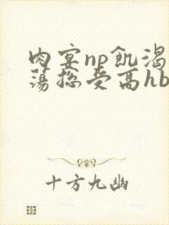 肉宴np饥渴放荡总受高hbl