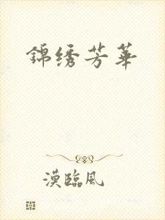 锦绣芳华封面