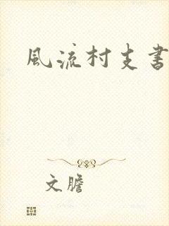 风流村支书封面