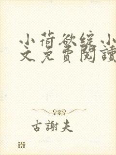 小荷欲绽小说全文免费阅读笔趣阁封面
