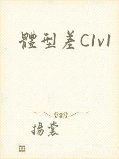 体型差C1v1