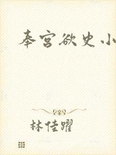 奉宫欲史小说封面