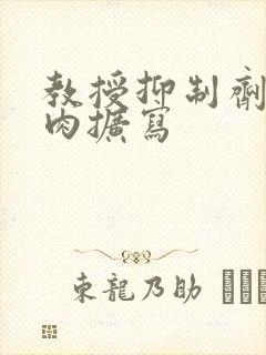 教授抑制剂要吗肉扩写封面