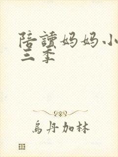 陪读妈妈小说第三季封面