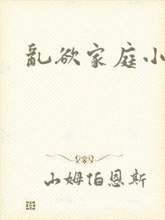 乱欲家庭小说封面
