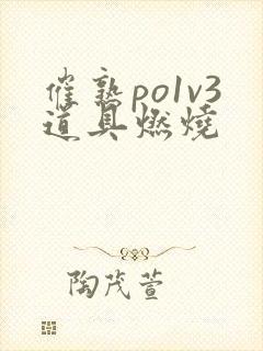 催熟po1v3道具燃烧
