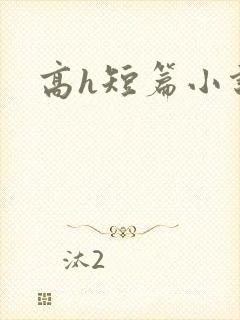 高h短篇小说