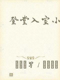 登堂入室小说