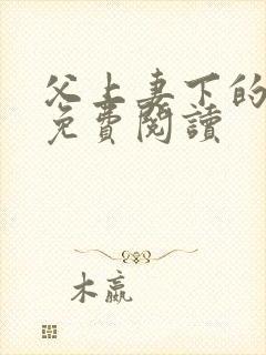 父上妻下的小说免费阅读