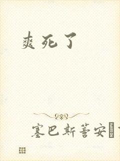 爽死了