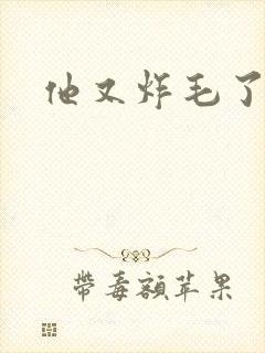 他又炸毛了