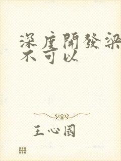 深度开发梁医生不可以封面