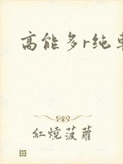 高能多r纯车封面