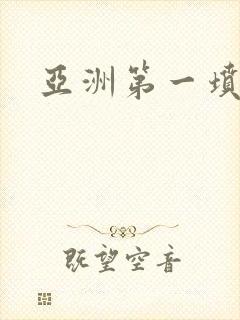 亚洲第一坟