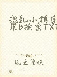 混乱小镇售票员用B检票TXT