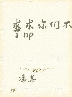 求求你们不要做了np