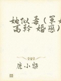 她似毒 (军婚 高干 婚恋)完结