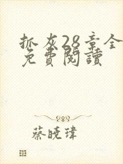 抓灰28章全部免费阅读