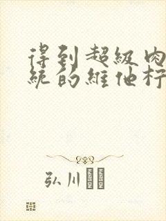 得到超级肉禽系统的维他柠檬茶封面