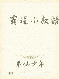 霸道小叔请轻撩