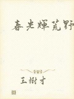 春光辉荒野封面