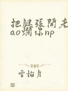 把腿张开老子cao烂你np
