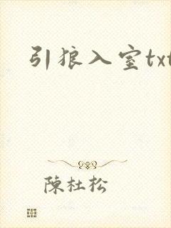 引狼入室txt