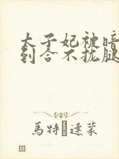 太子妃被暗卫C到合不拢腿