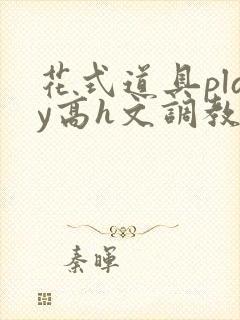 花式道具play高h文调教封面