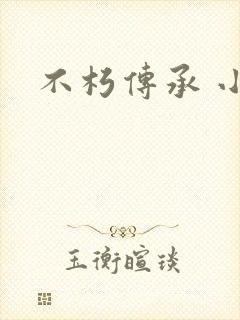 不朽传承 小说