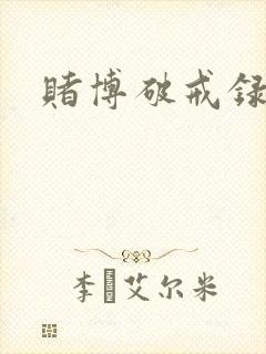 赌博破戒录