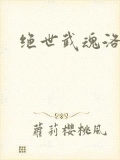 绝世武魂洛城东封面