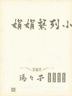 娟娟系列小说封面