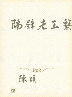 隔壁老王系统封面