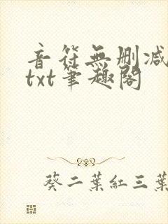 音符无删减全文txt笔趣阁