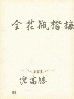 金花瓶楷梅花