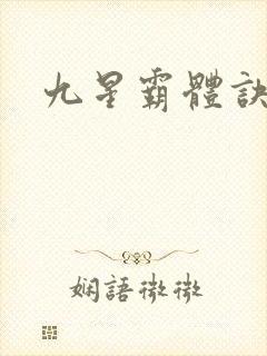 九星霸体诀小说