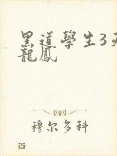 黑道学生3天门龙凤