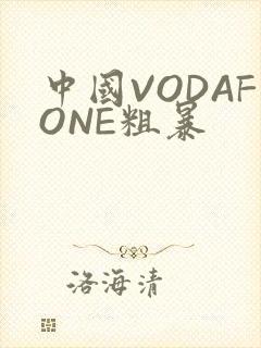 中国VODAFONE粗暴