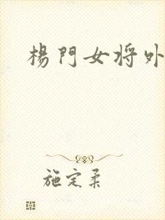 杨门女将外传