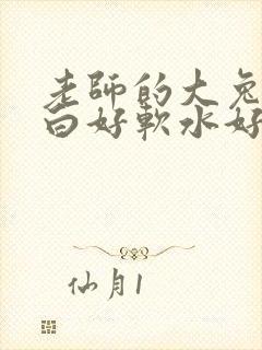 老师的大兔子好白好软水好多