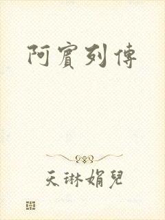 阿宾列传封面