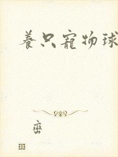 养只宠物球封面