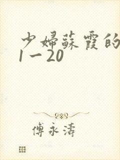 少妇苏霞的沉沦1一20