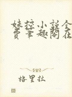 妹控小说全文免费笔趣阁在线阅读