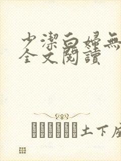 少洁白妇无删减全文阅读