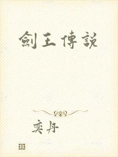 剑王传说封面