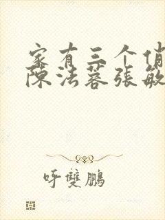 家有三个俏媳妇陈法蓉张敏封面