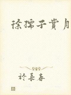 徐孺子赏月